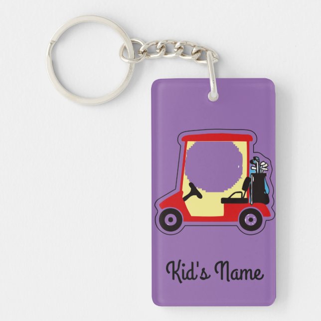 Golf cart keychain (Front)