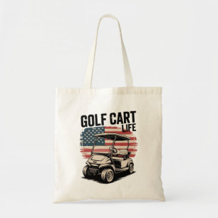 Golf Cart Life Husband Golfing Golfer Lover Tote Bag