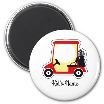 Golf Cart Magnet by ALL4K1DS at Zazzle