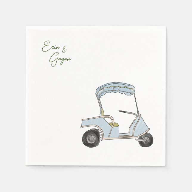 golf cart napkins (Front)