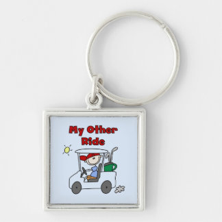 Golf Cart Other Ride Tshirts and Gifts Keychain