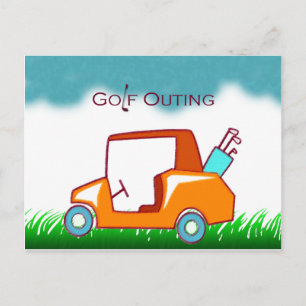 golf cart outing invite