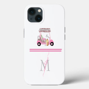 Golf Cart Personalized Name iPhone 13 Case