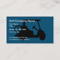Golf Cart Theme Business Card