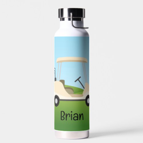 Golf Cart Thor Copper Vacuum Insulated Water Bottle