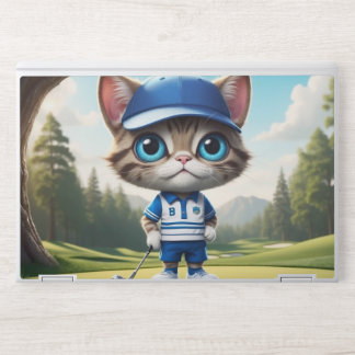 Golf Cat HP Laptop Skin