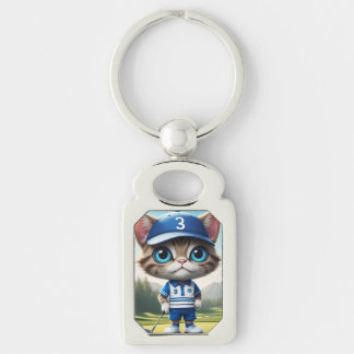 Golf Cat Keychain