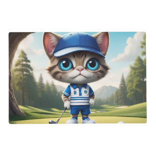 Golf Cat Placemat