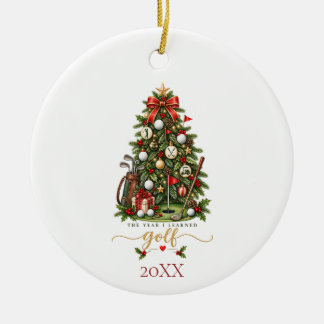 Golf Ceramic Ornament