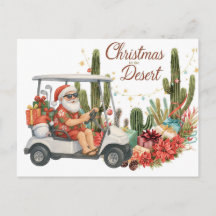 Golf Christmas Arizona  with Santa Claus