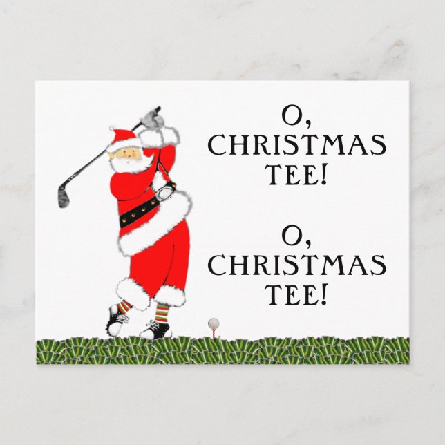 Golf Christmas Card (Front)