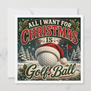 Golf Christmas Funny saying for Golfer