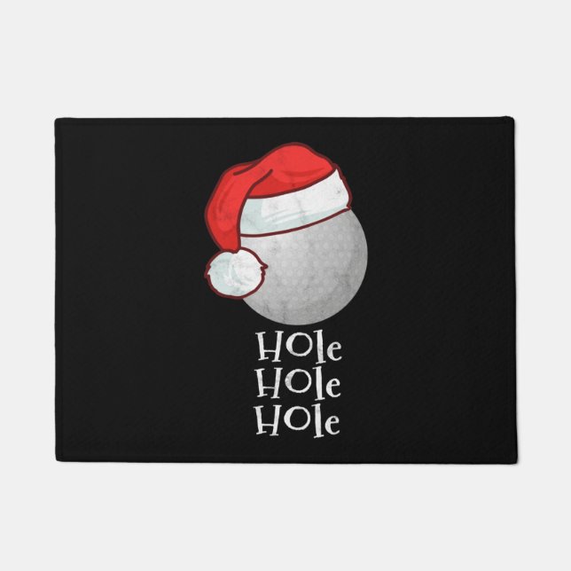 Golf Christmas Gift Sport Funny Ball Doormat (Front)