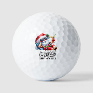 Golf Christmas Holiday Summer themed for golfer  Balls