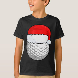 Golf Christmas Pajama Shirt, Men Women Kids T-Shirt