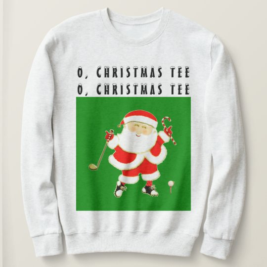 golf christmas shirts