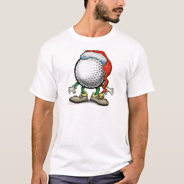 Golf Christmas T-Shirt (Front)