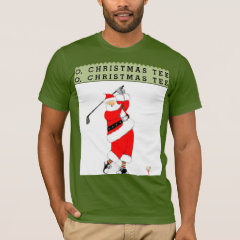 Golf Christmas T-Shirt