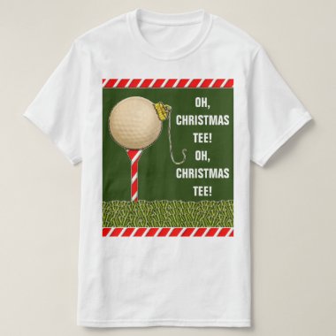 golf Christmas T-Shirt
