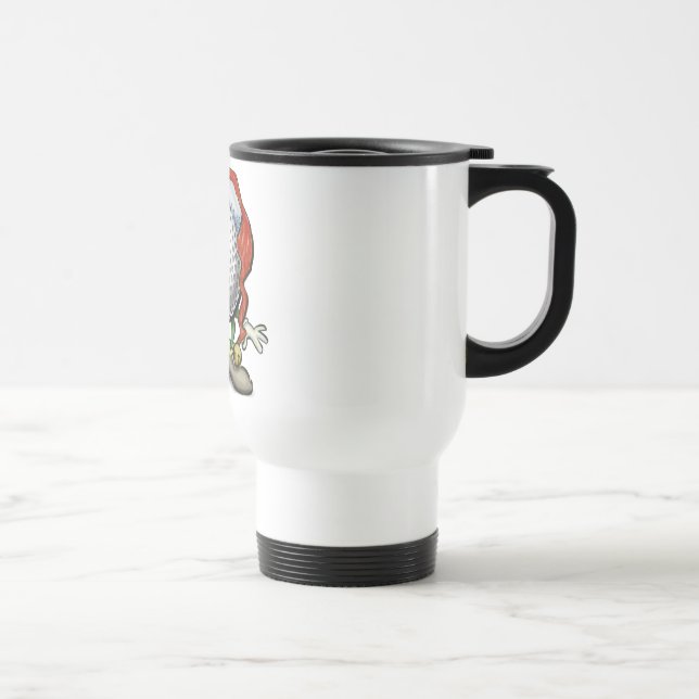 Golf Christmas Travel Mug (Right)