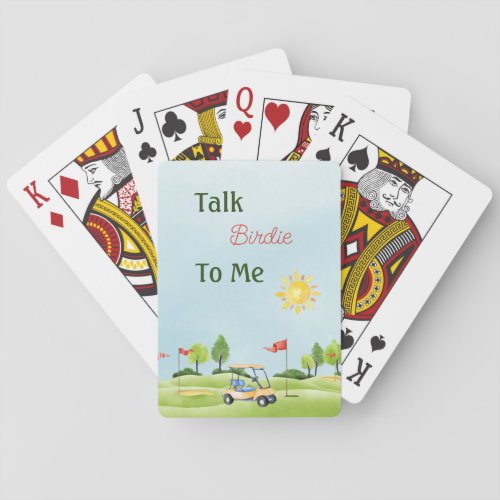 Golf Classic Playing Cards