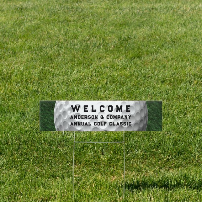 Golf Classic Tournament Event Sign (Insitu)