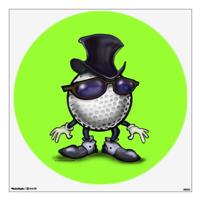 Golf Classic Wall Decal (Front)