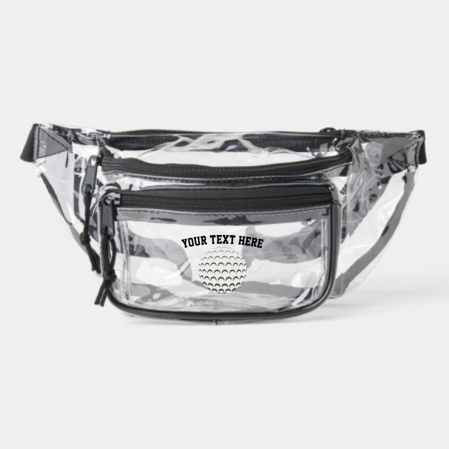 Golf Clear Fanny Pack (Front)