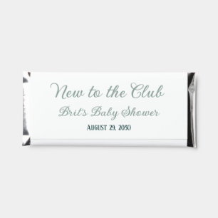 Golf Clothesline, New to the Club Baby Shower Hershey Bar Favors