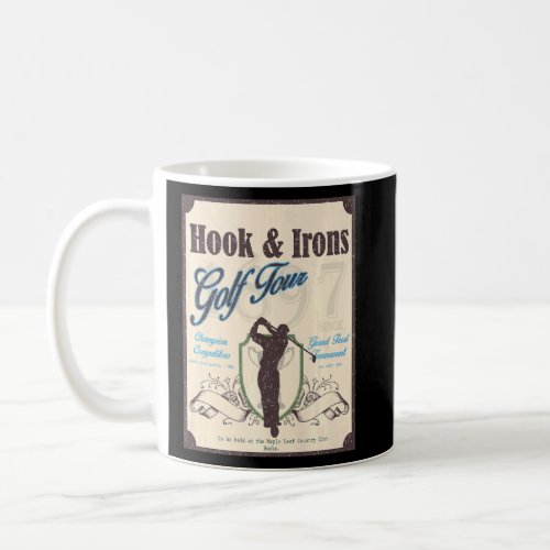 Golf Club 1897 Tournament Golfing Golfer Tees Men Coffee Mug