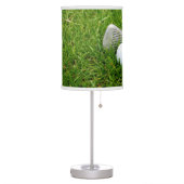 Golf Club and Ball in Green Grass Table Lamp (Left)