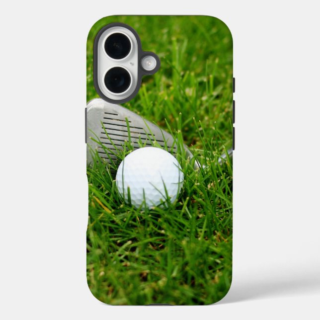 Golf Club and Golf Ball Case-Mate iPhone Case (Back)