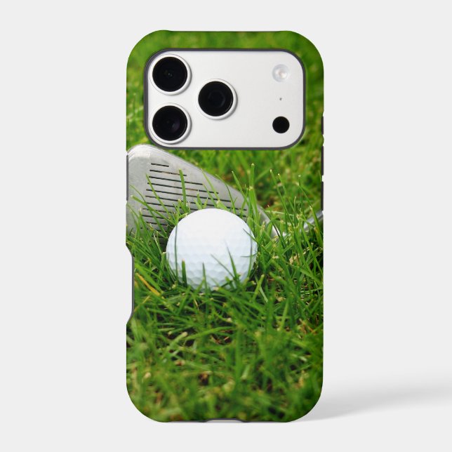 Golf Club and Golf Ball Case-Mate iPhone Case (Back)