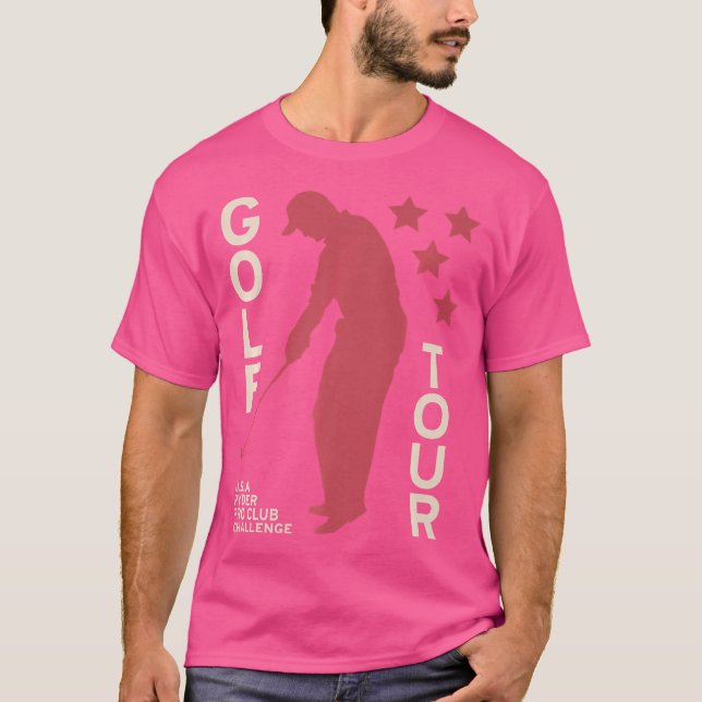 Golf Club Ball ing Off Golfing Man Golfer s T-Shirt (Front)