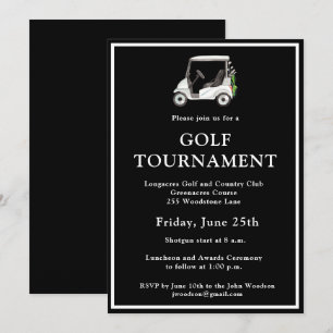 Golf Club Corporate League Tournament Invitation