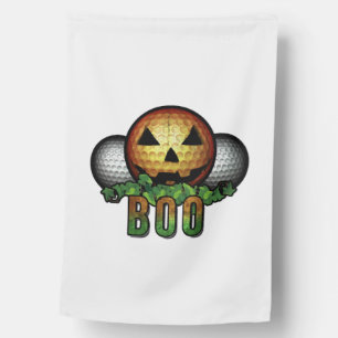 Golf Club Course Halloween Golfer Retirement Gift House Flag