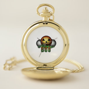 Golf Club Course Halloween Golfer Retirement Gift Pocket Watch