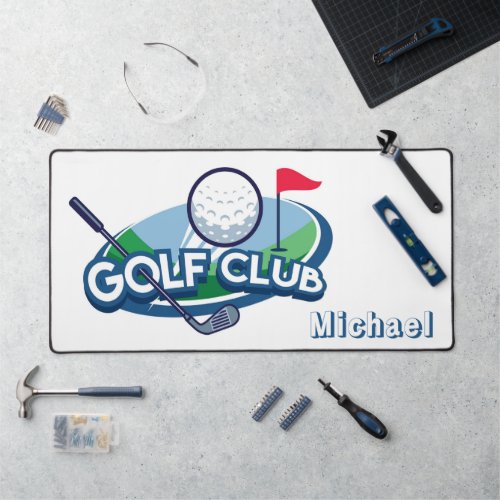 Golf Club Desk Mat