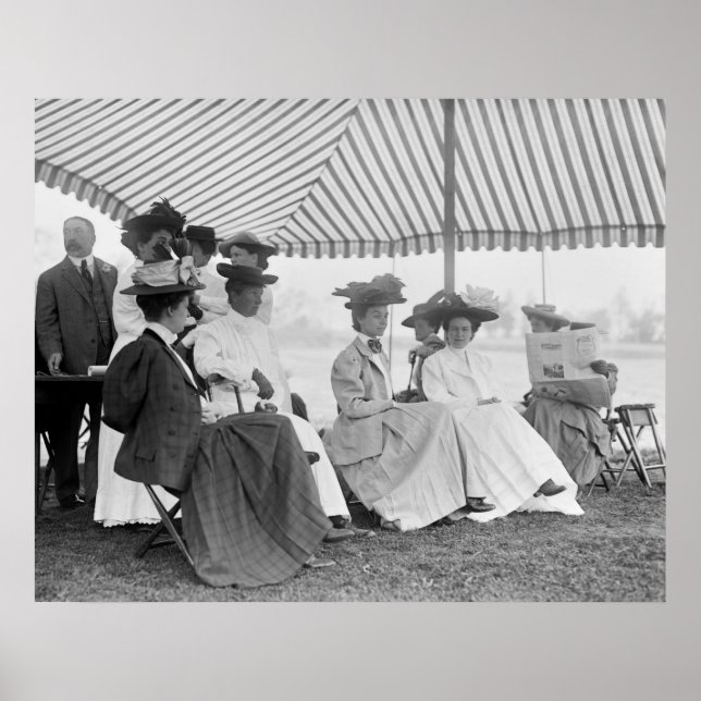 Golf Club Fashion, 1908 Poster (Front)