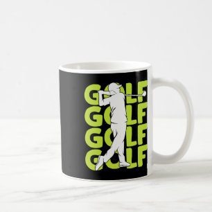 Golf Club Golfing Golfer Kids Boys Men 1  Coffee Mug