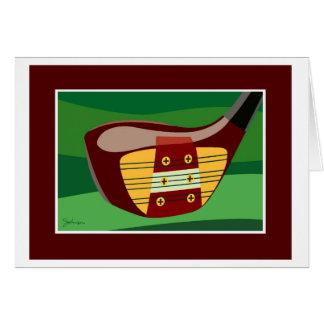 Golf club head cards