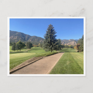 Golf club in Colorado Springs	 Postcard