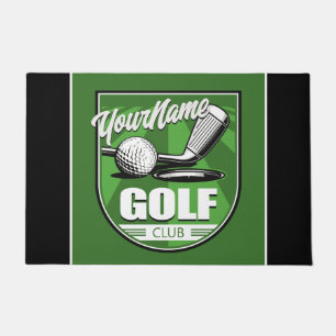 Golf Club NAME Pro Golfer Player Personalized  Doormat