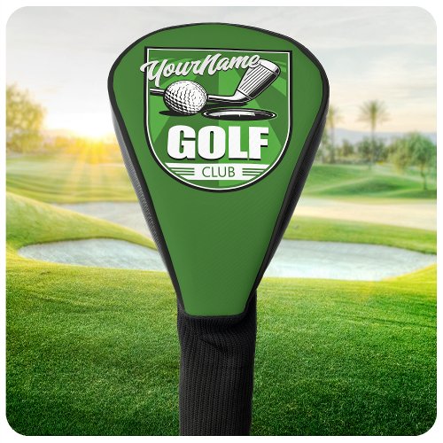 Golf Club NAME Pro Golfer Player Personalized   Golf Head Cover