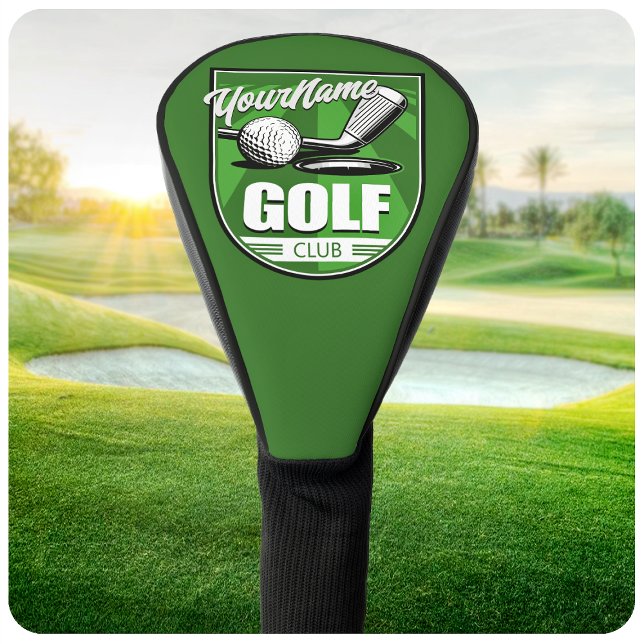 Golf Club NAME Pro Golfer Player Personalized   Golf Head Cover (Creator Uploaded)