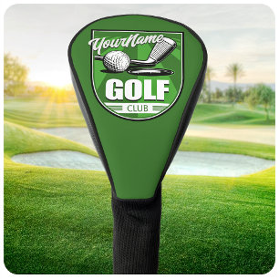 Golf Club NAME Pro Golfer Player Personalized Head Cover
