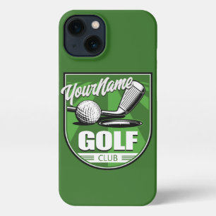 Golf Club NAME Pro Golfer Player Personalized iPhone 13 Case