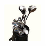 Golf Club Sculpture<br><div class="desc">Do you know someone who loves golfing? Are you looking for a gift for them? Look no more! This sculpture features three dimensional mini golf clubs to remind your important person of their favorite past time!</div>