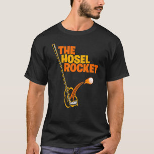 Golf Club Shot The Hosel Rocket Golfer Ball Stroke T-Shirt