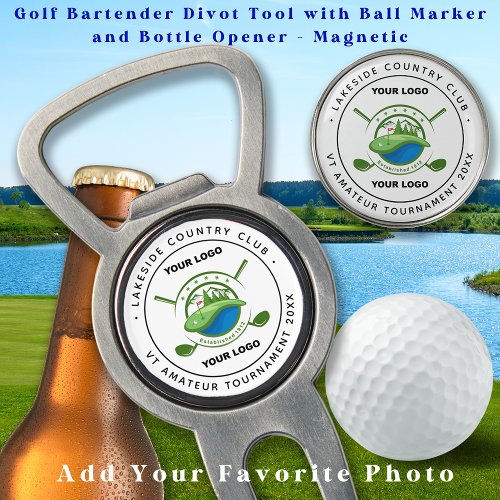 Golf Club Swag Custom Logo Promotional Tournament Divot Tool